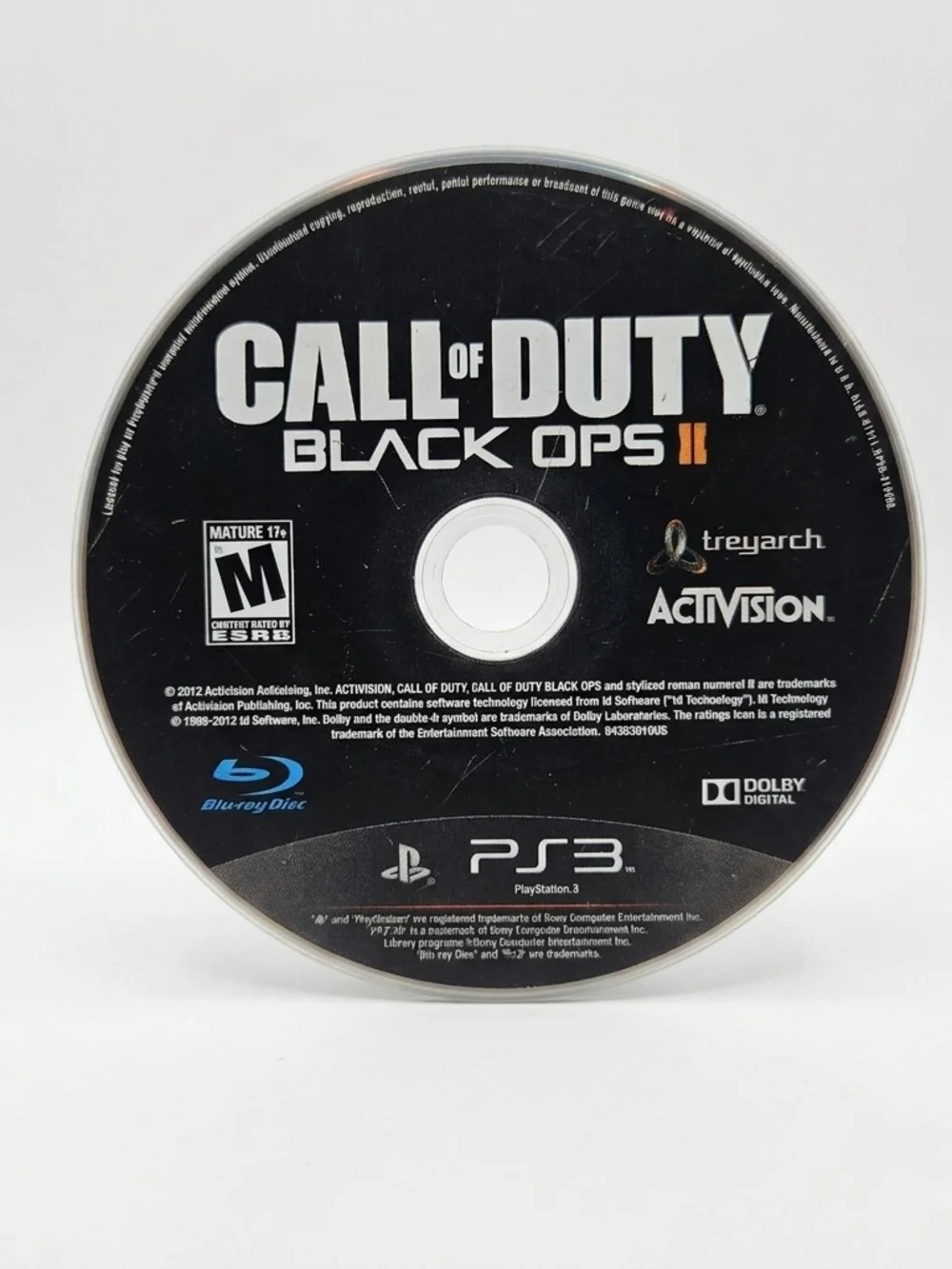 Call of Duty Black Ops 2 PS3 Game Disc Only